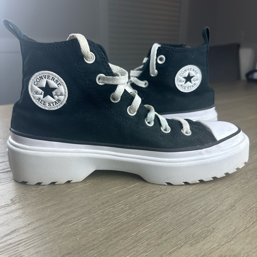 Converse Chuck Taylor All Star Lugged Lift Platform high-top sneaker.